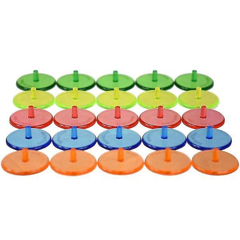 200 Pcs Golf Marker Bright Color Durable Positioning Balls Golf Mark Golf Accessories For Easy Carry
