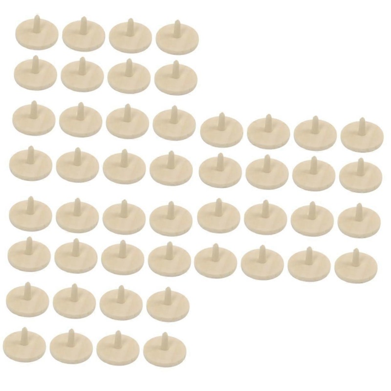 3 sets of wooden golf ball markers, golf accessories, golf ball position markers, golf ball marking tools, golf course accessories, 20 pieces per set.