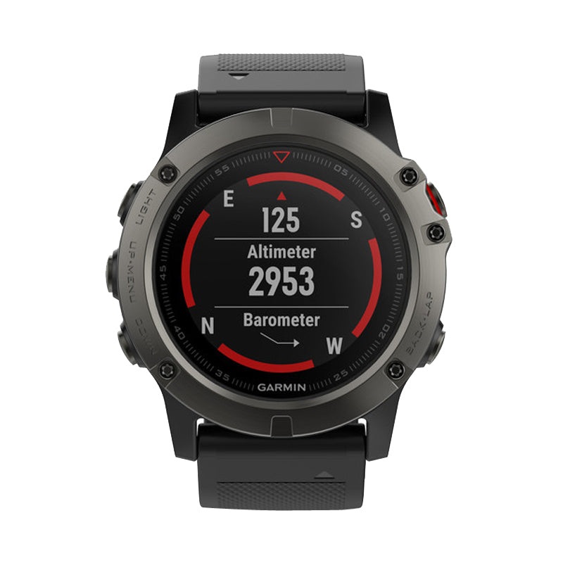 GARMIN Fenix 5x Sapphire Edition GPS Sport Watch (Grey)