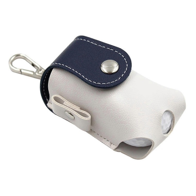 Golf Pocket Dust-proof Waterproof Anti-scratch Easily Disassemble Hang on Waist Golf Ball Storage Po