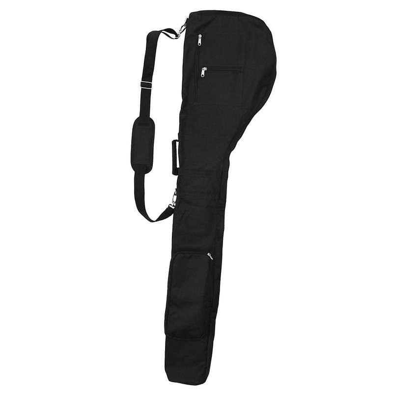 Golf Travel Bag Zippered Carry Case Adjustable 13×50” Carrier with Pockets