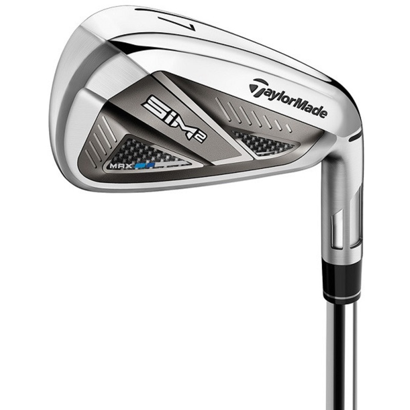 TaylorMade Golf SIM2 Max Irons Graphite (7 Iron Set)