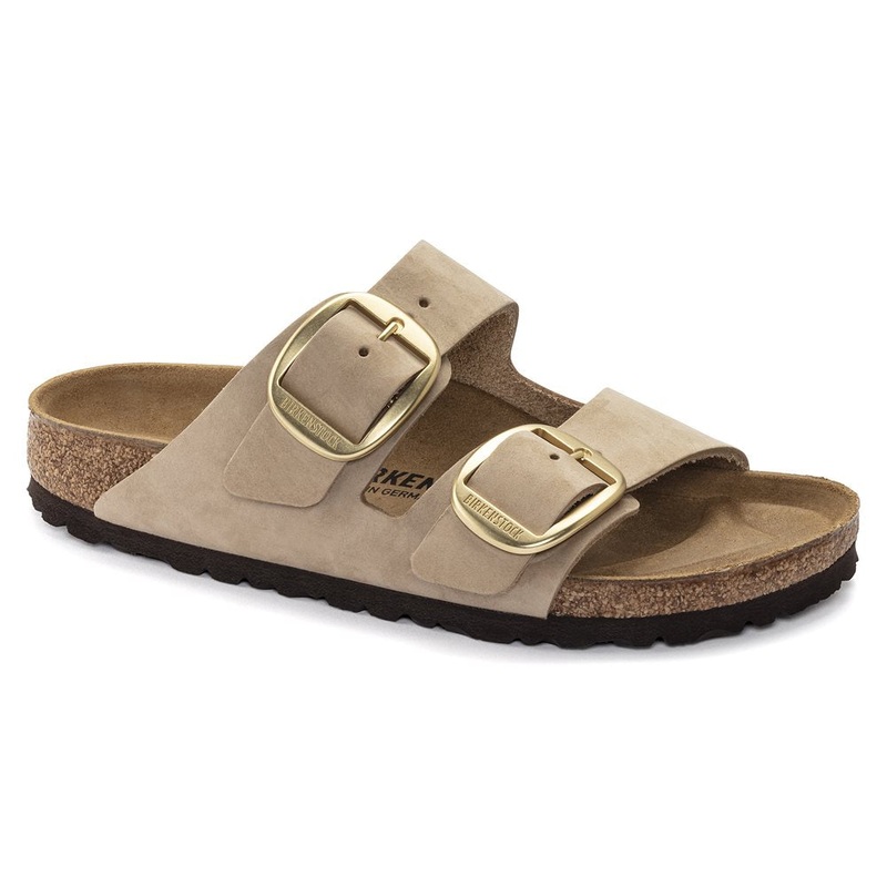 Women’s Arizona Big Buckle Nubuck Leather Shoes