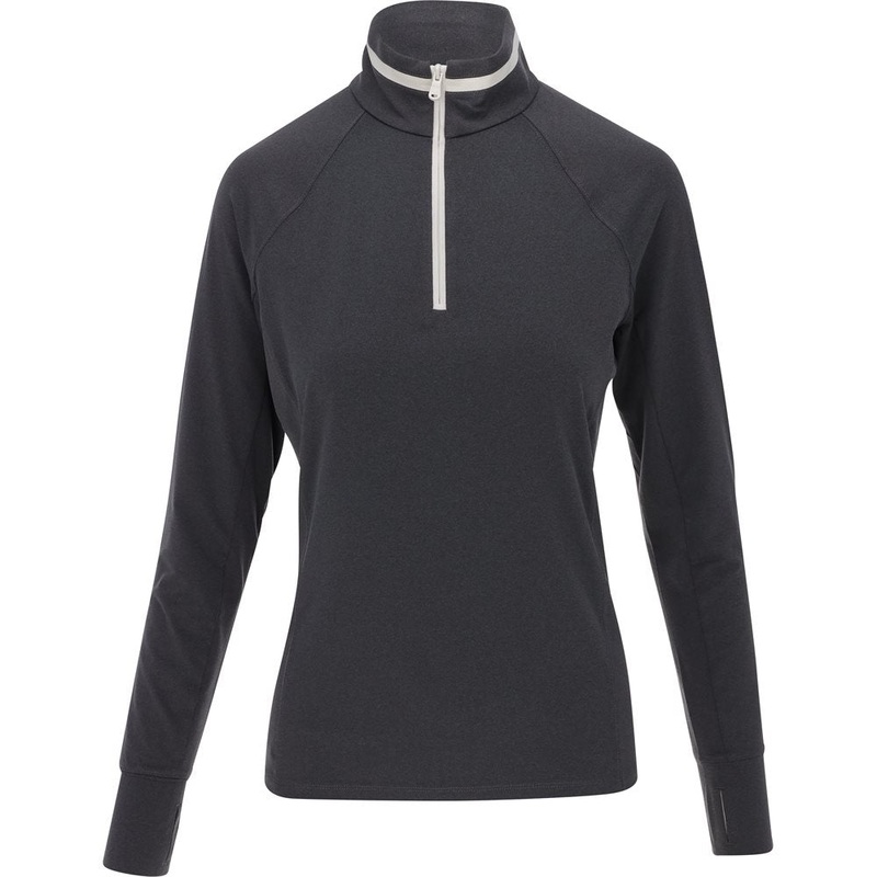 Women’s Stretch Peached Jersey 1/4 Zip Midlayer