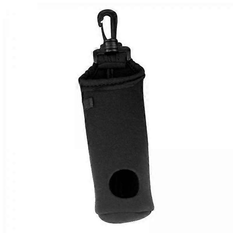2-12pack Golf Ball Carry Bag with Hook for 3 Golf Ball 3 Tees Waist Pouch Black