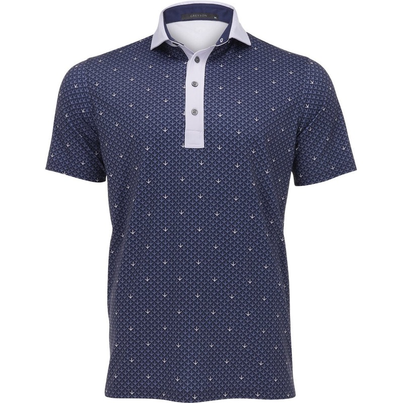 Foot Prints Polo|Maltese Blue|Small|X-Large|XX-Large