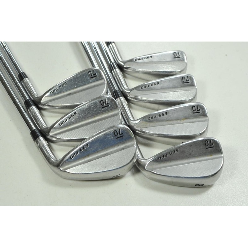 Sub 70 699 Pro 5-PW,AW Iron Set Stiff Flex Right KBS Tour 105g Steel # 203050