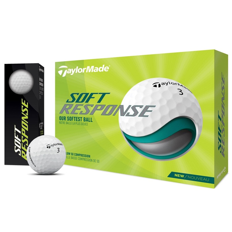 TaylorMade Soft Response Golf Balls ’22 – Dozen