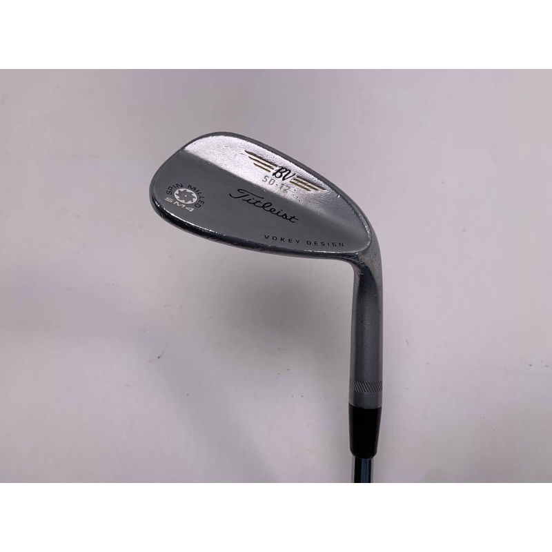 Titleist Vokey Spin Milled SM4 Chrome Gap Wedge GW 50* 12 Wedge Steel Mens RH