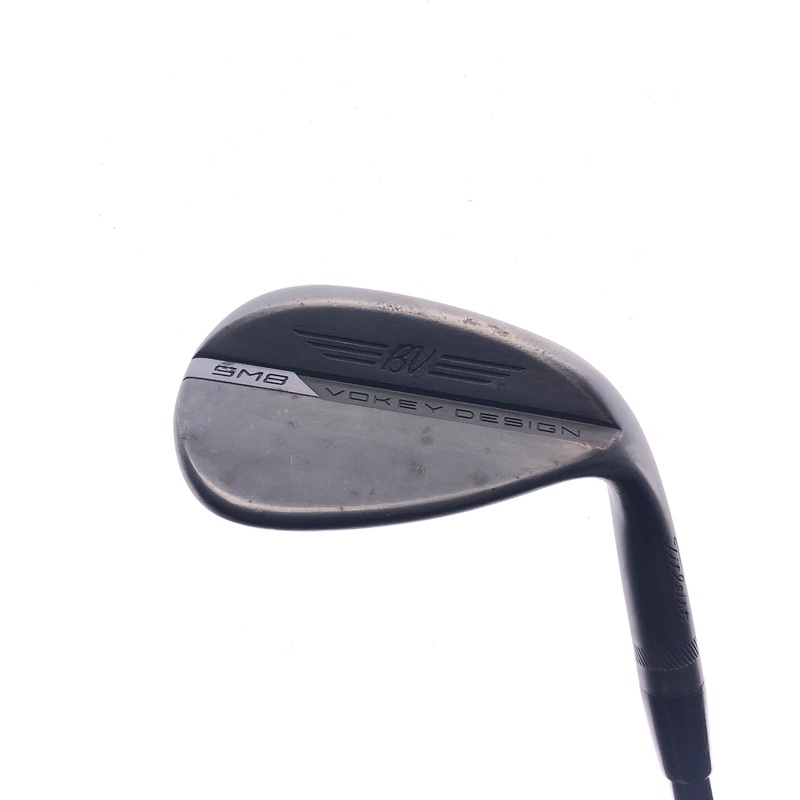 Used Titleist Vokey SM8 Jet Black Sand Wedge / 54.0 Degrees / Wedge Flex