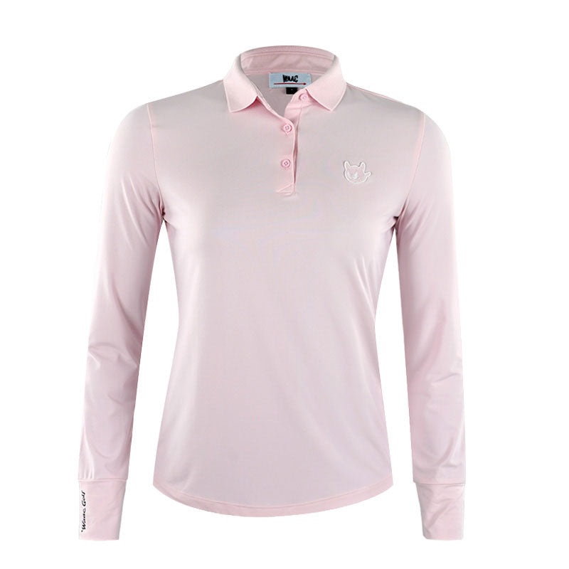 WAAC High Stretch Essential Women’s Polo (Pink)