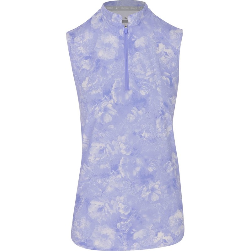 Women’s CLOUDSPUN Iris Sleeveless 1/2 Zip Golf Polo