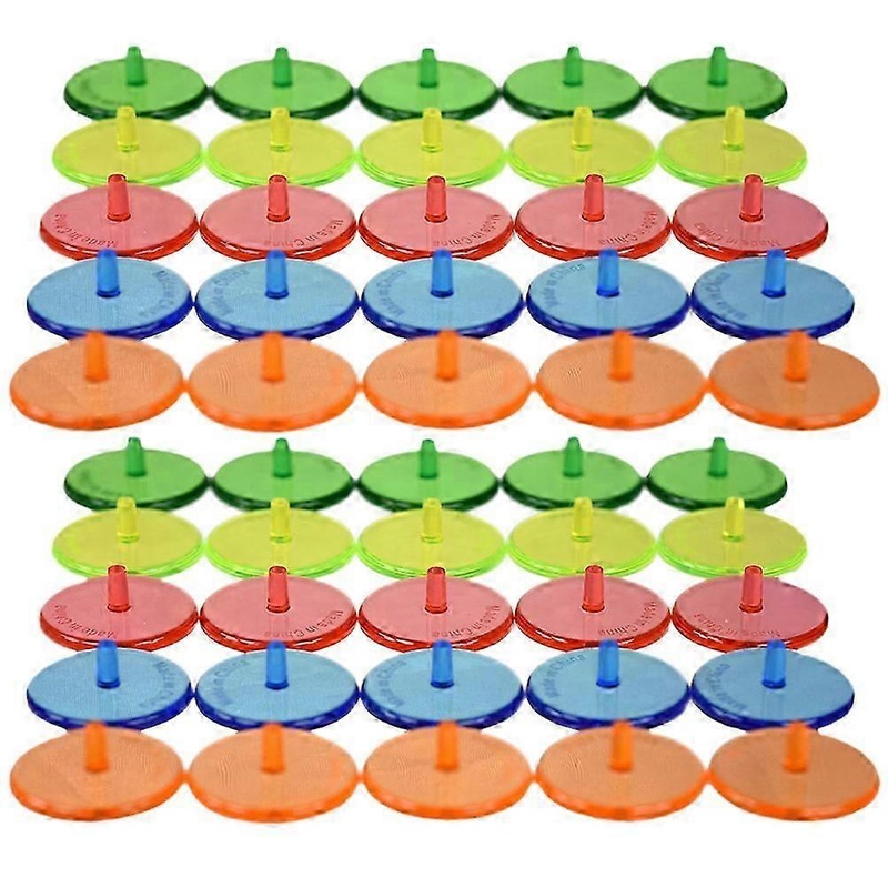 50pcs Golfs Position Markers Ball Positioning Markers Professional Golf Ball Marking Round Markersp