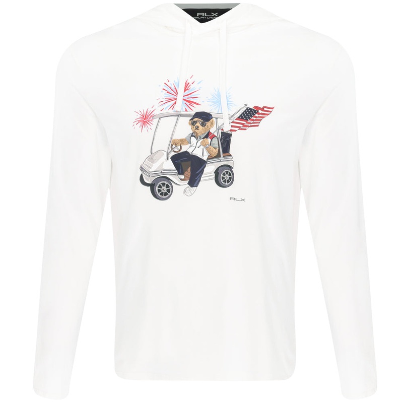 Polo Bear Hooded Long Sleeve T-Shirt