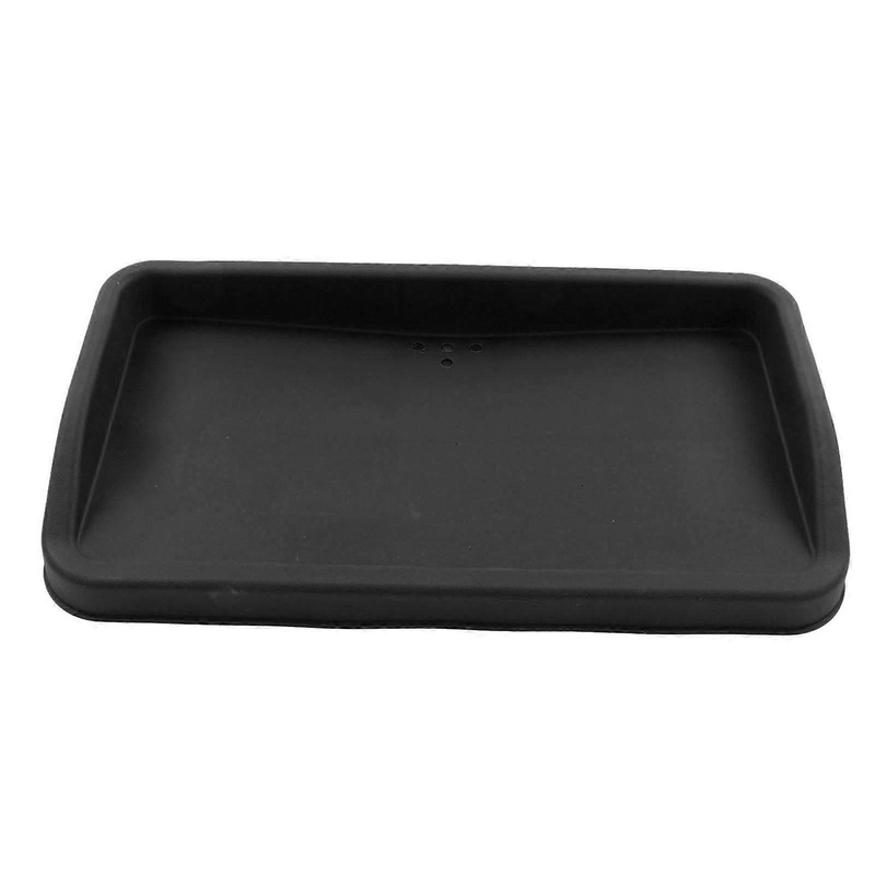 Silicone Golf Ball Container Golf Ball Storage Box Tray Organizers Golfing Supplies Black
