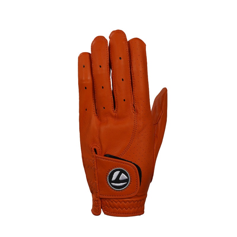 TAYLORMADE Tour Preferred Coloured Leather Men’s Glove (Orange)
