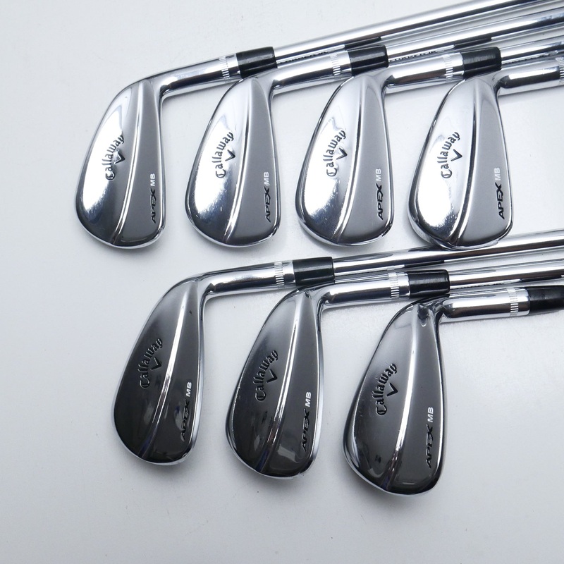 Used Callaway Apex MB 2018 Iron Set / 4 – PW / X-Stiff Flex