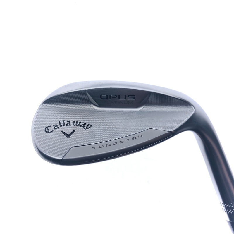 Used Callaway Opus Platinum Chrome Lob Wedge / 58.0 Degrees / Wedge Flex