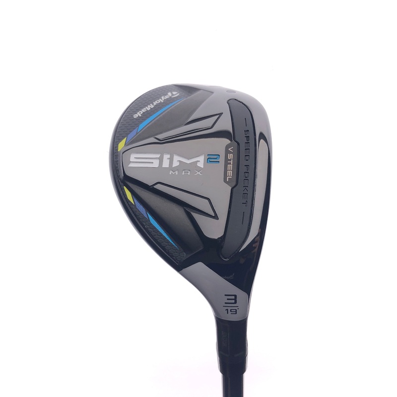 Used TaylorMade Sim2 Max Rescue 3 Hybrid / 19 Degrees / Regular Flex