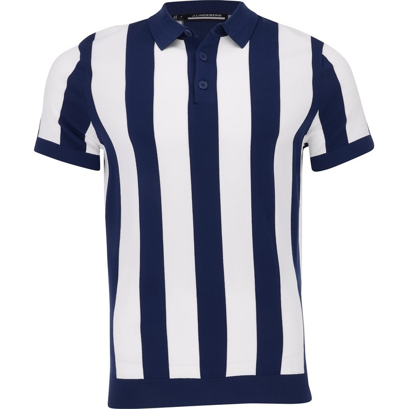 Maseo Knitted Polo|Estate Blue|Small