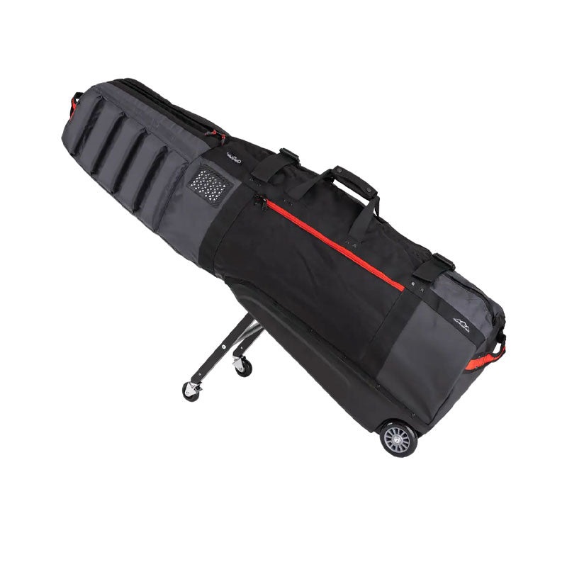 SUN MOUNTAIN Clubglider Meridian Travel Cover (Black/Steel/Red)