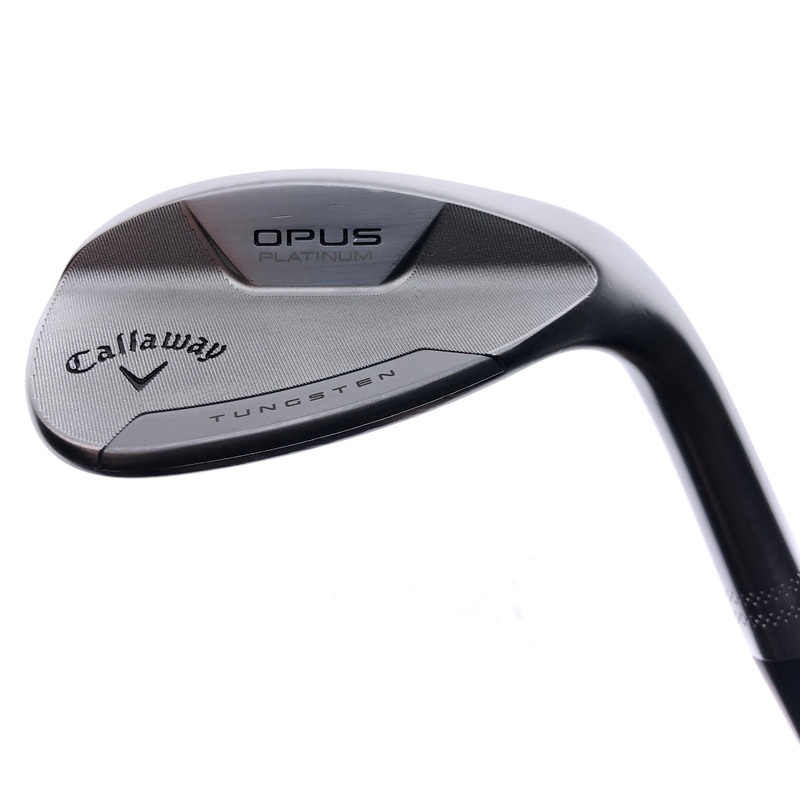 Used Callaway Opus Platinum Chrome Sand Wedge / 56.0 Degrees / Wedge Flex