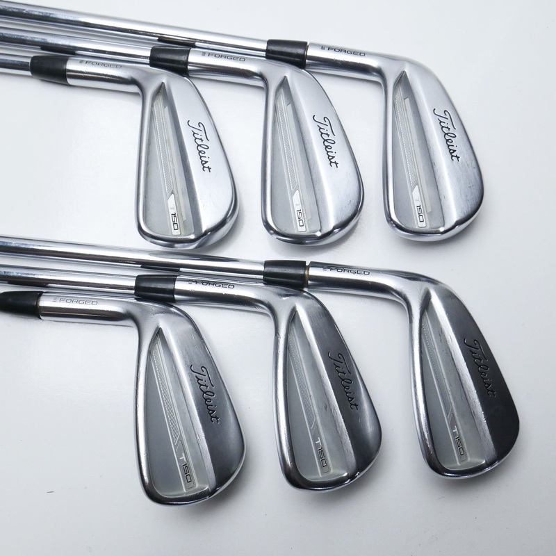 Used Titleist T150 2023 Iron Set / 5 – PW / Stiff Flex / Left-Handed