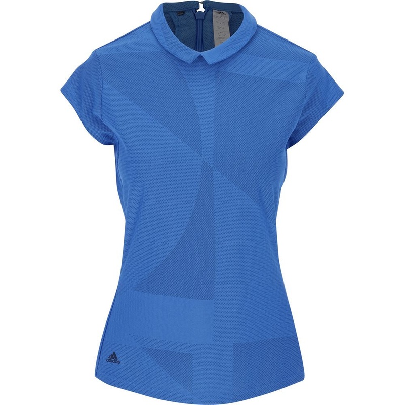 Women’s Jacquard Polo|Blue Rush|Small