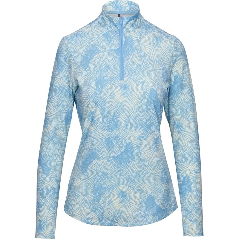 Women’s Ultimate365 Printed 1/4 Zip Mock Pullover