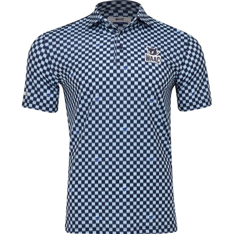 Checker Polo|Blue/Light Blue|Medium|Large|X-Large
