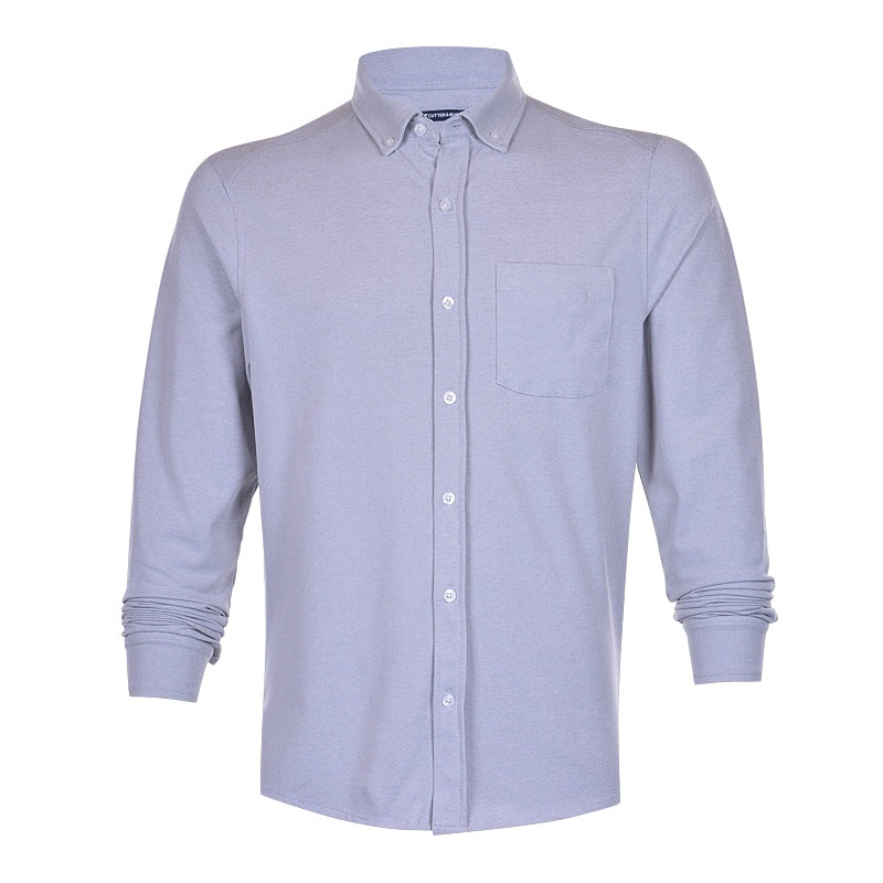 CUTTER & BUCK Oxford Button Men’s Long Sleeve Shirt (Polished)