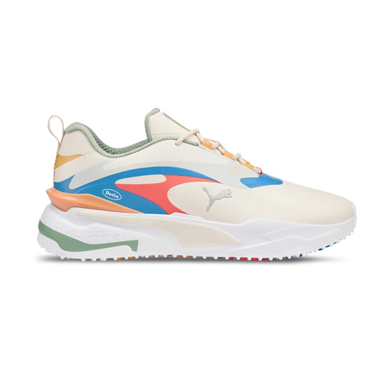 PUMA Duvin GS-Fast Liberty Men’s Spikeless Shoes (White/Blue)