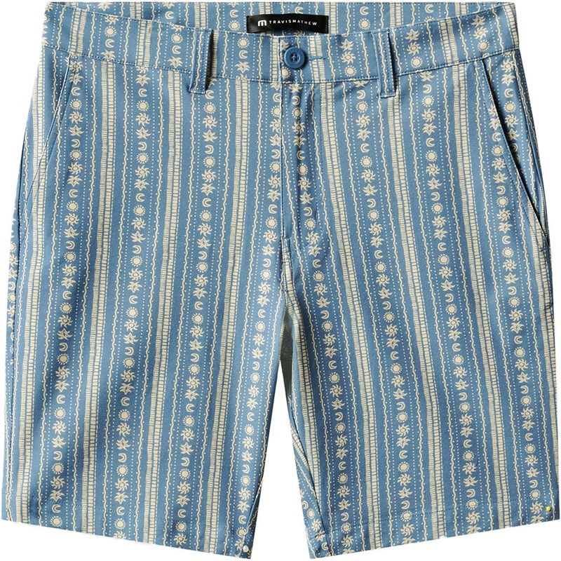 TravisMathew Tech Chino Print 8 Inch Shorts