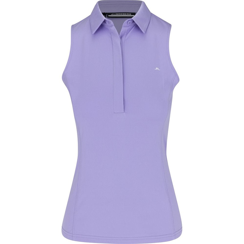 Women’s Dena Sleeveless Polo|Sweet Lavender|Large