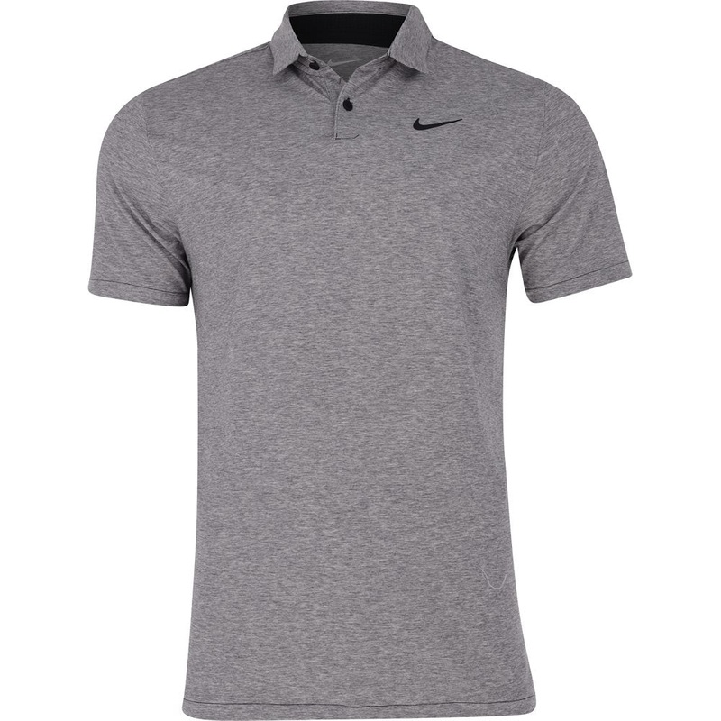 Dri-FIT Tour Heather Polo|Black/White|Midnight Navy/White|Small|Medium|Large|X-Large|XX-Large
