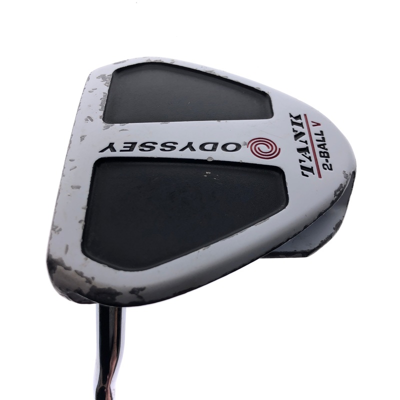 Used Odyssey 2-Ball Tank V Putter / 38.0 Inches / Left-Handed