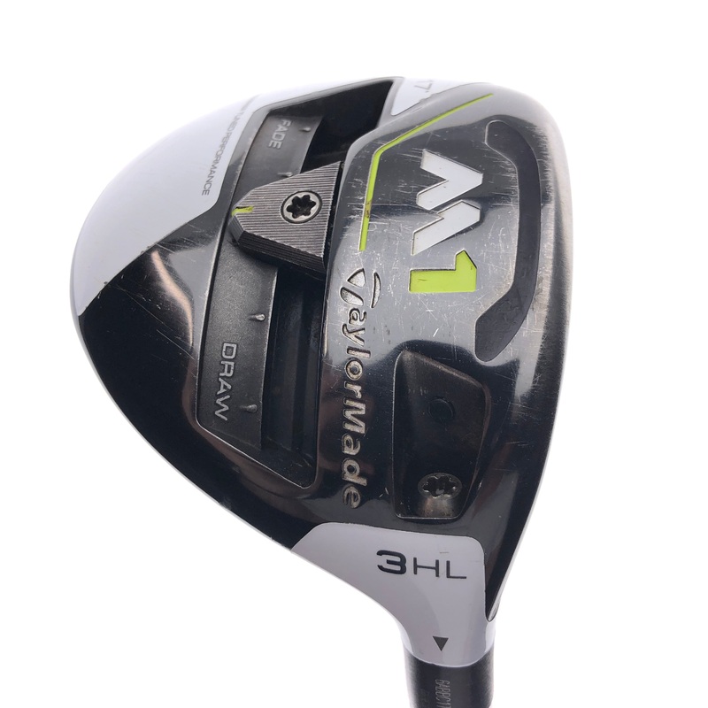 Used TaylorMade M1 2017 3  HL Fairway Wood / 17 Degrees / Regular Flex