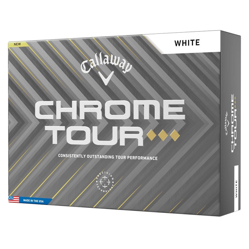 Callaway Chrome Tour Triple Diamond ’25 Golf Balls – Dozen