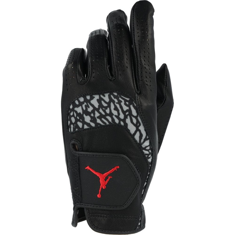 Jordan Tour Golf Glove|Black/Medium Gray/Black/Fire Red|Valor Blue/White/Valor Blue/White|Left Hand Glove (Right-Handed Golfer)|Right Hand Glove (Left-Handed Golfer)