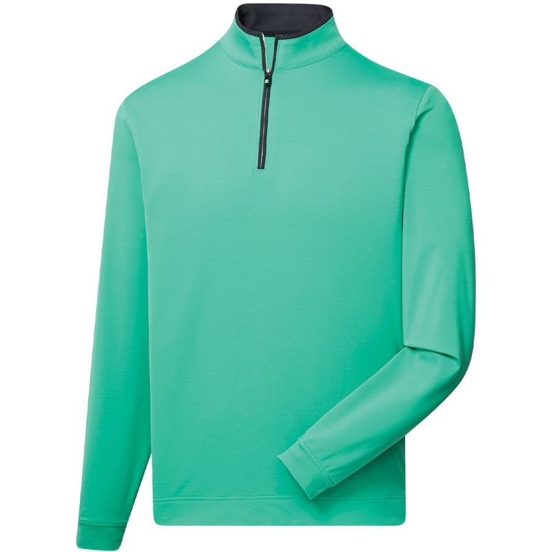 Lightweight Solid 1/4 Zip Mid Layer