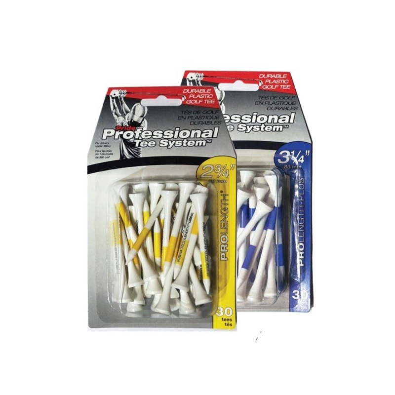Pride Sports – Plastic Tee – PTS Plastic Golf Tee 3.14 (30Pc)