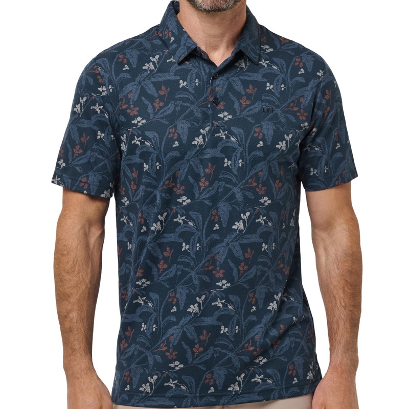 Relationship Status Polo|Navy Floral Titan|Small|Medium|Large|X-Large|XX-Large|XXX-Large