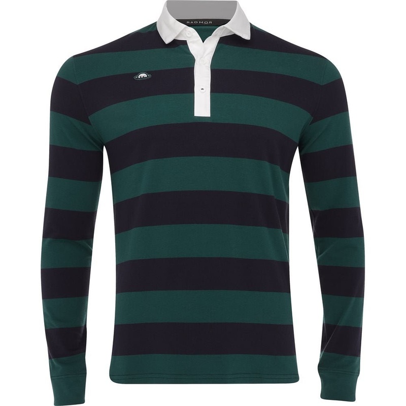 Rugby Classico Polo|Blue Graphite/Forest|X-Large