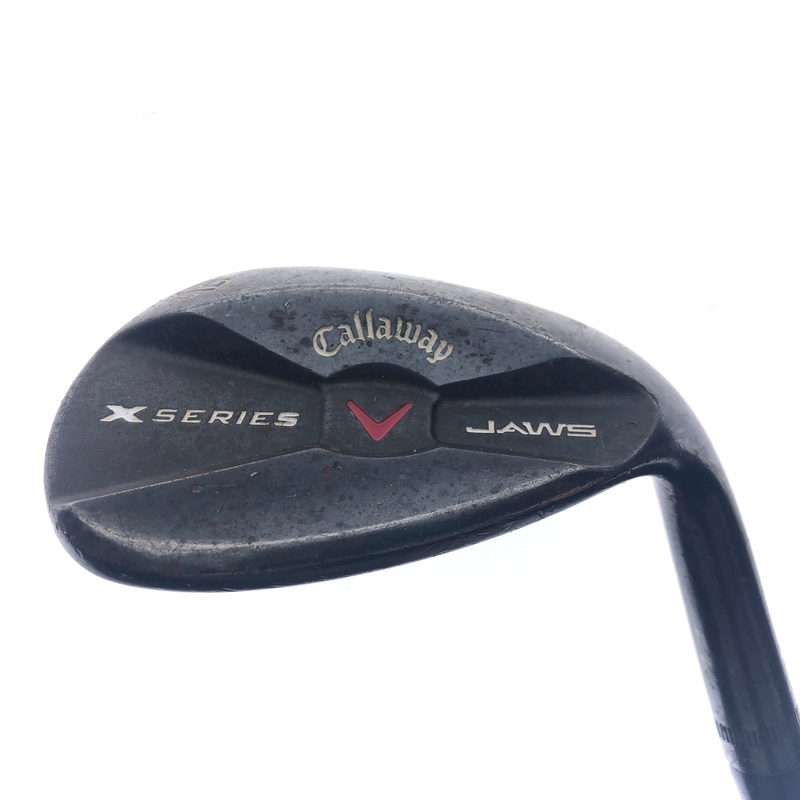 Used Callaway X Series Jaws Black Lob Wedge / 60.0 Degrees / Wedge Flex