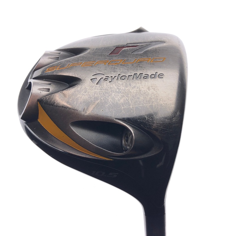 Used TaylorMade R7 Superquad Driver / 10.5 Degrees / Regular Flex