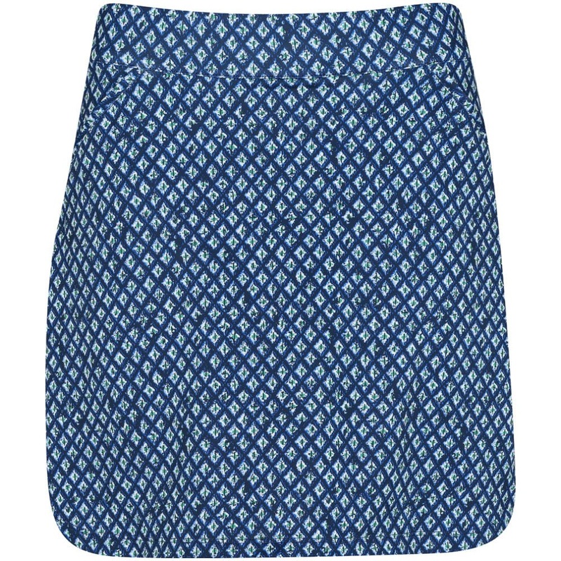 Women’s Crown Sport Ocean Ikat Alice Petal Hem Skort