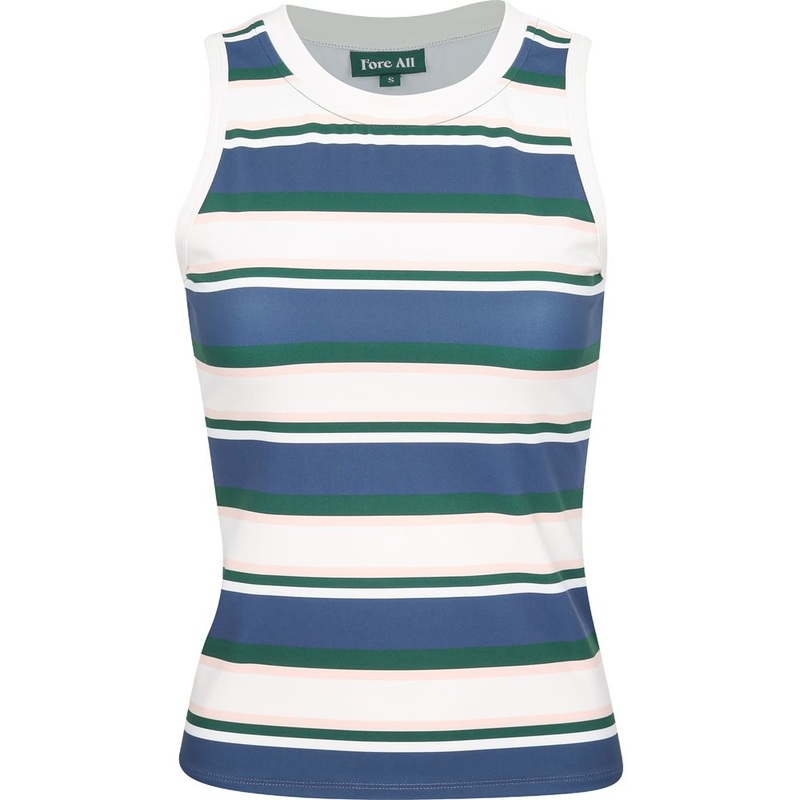 Women’s Lillee Tank Top|Indigo Stripes|Mustard Stripes|X-Small|Small|Medium|Large|X-Large