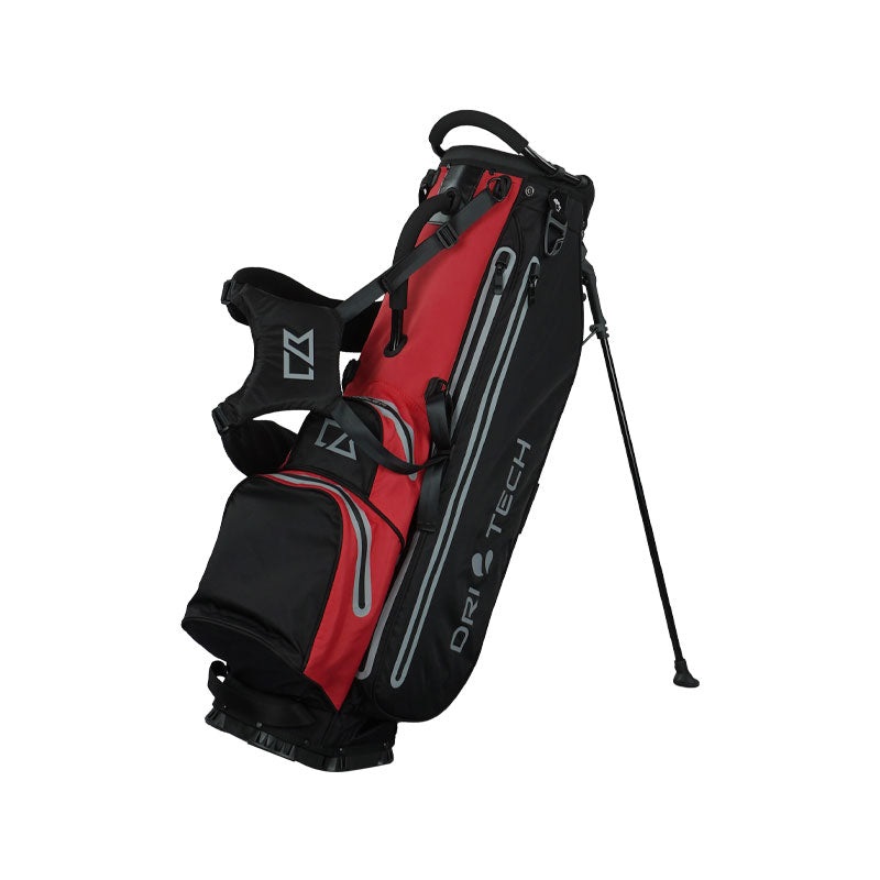 CUTTER & BUCK 9S0464 Waterproof Stand Bag (Black/Red)