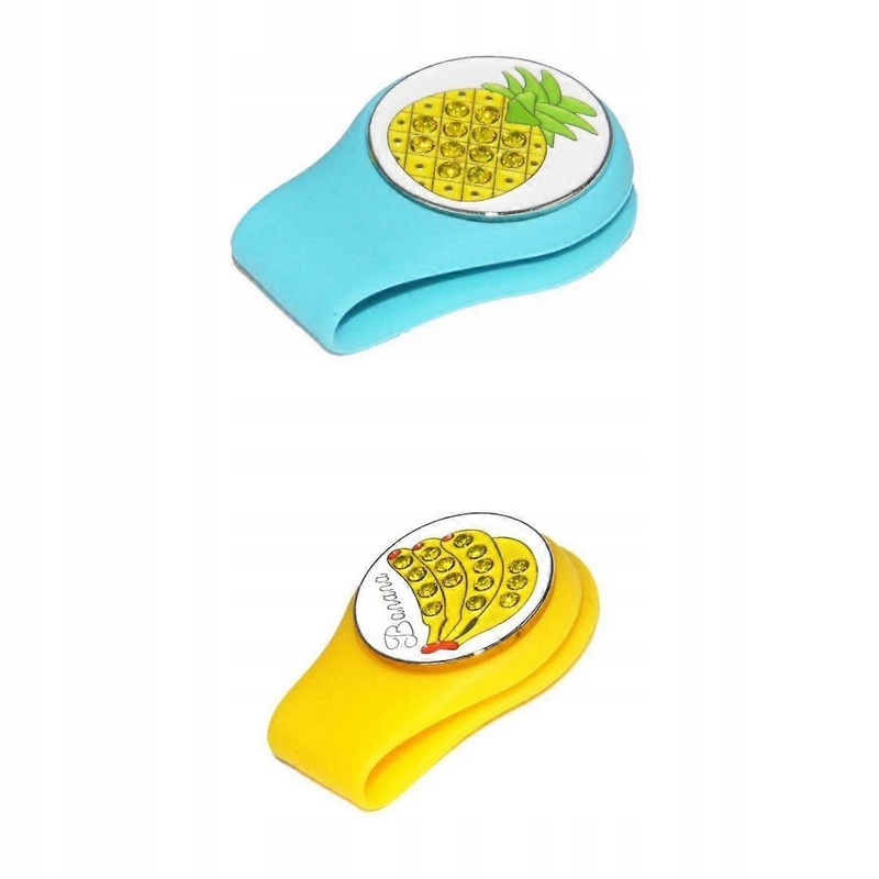 Golf Hat Clip Covered Markers Golfer Gift