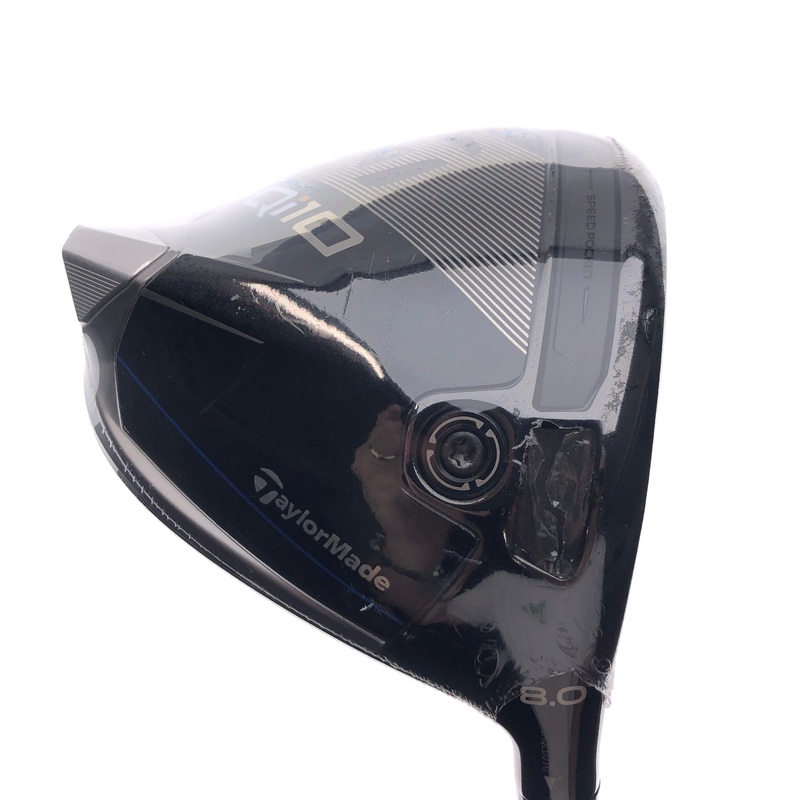 NEW TOUR ISSUE TaylorMade Qi10 V2 Dot Driver / 8.0 Degrees / Stiff Flex